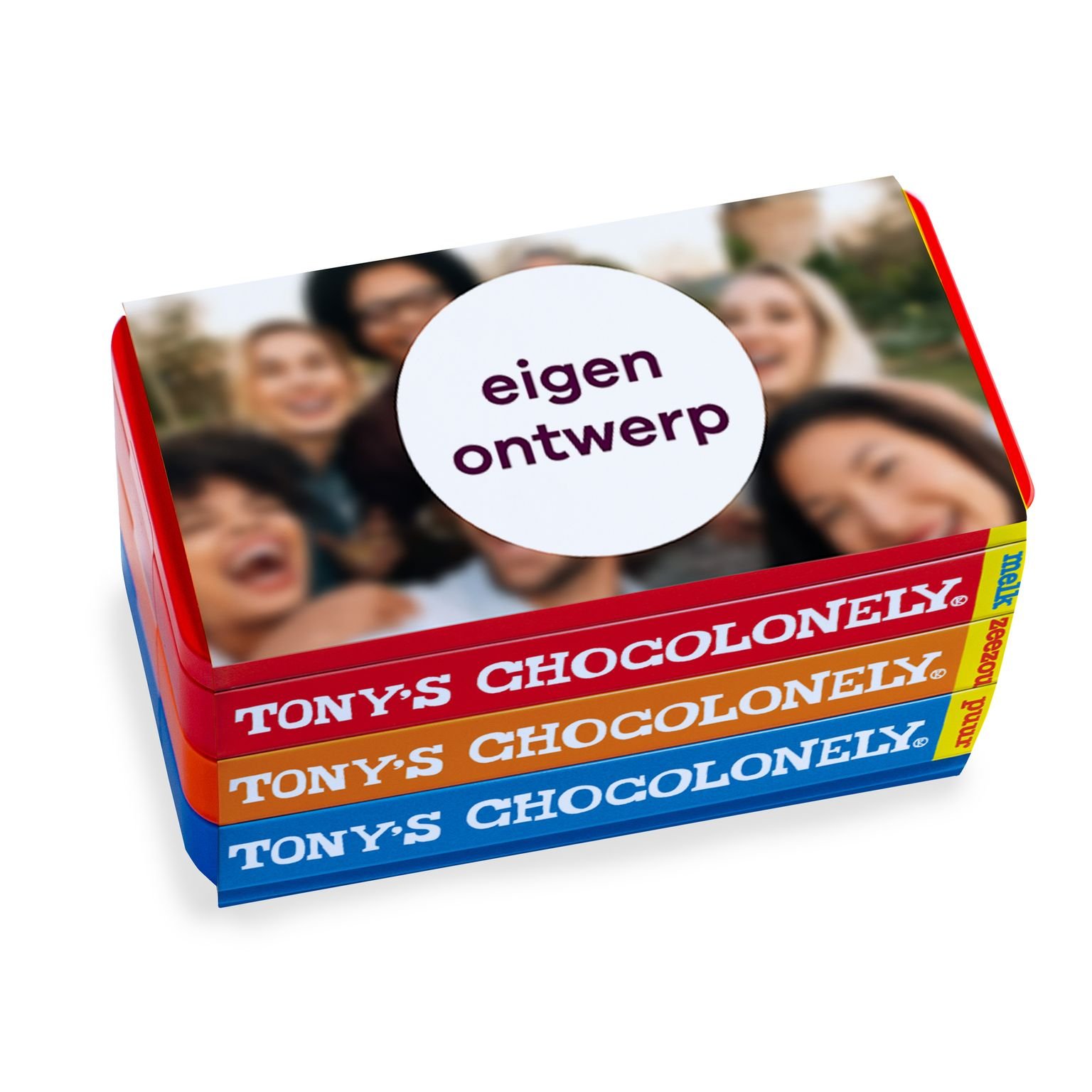 Tony's Chocolonely - Stapelblik - Eigen ontwerp - 540g