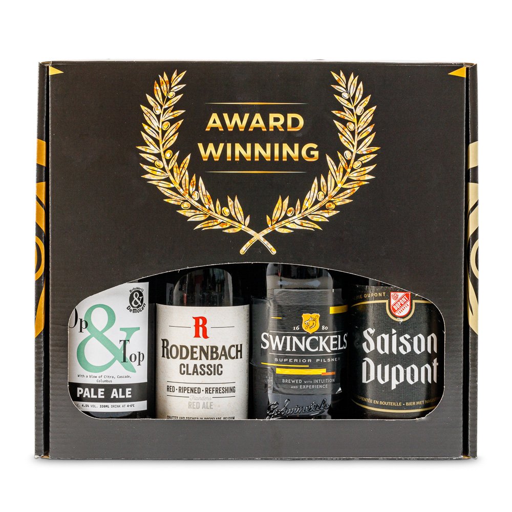 Award Winning - Bierpakket - 4 x 33 cl
