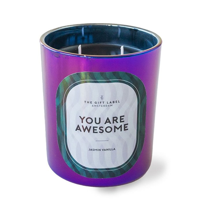 The Gift Label Geurkaars | You Are Awesome
