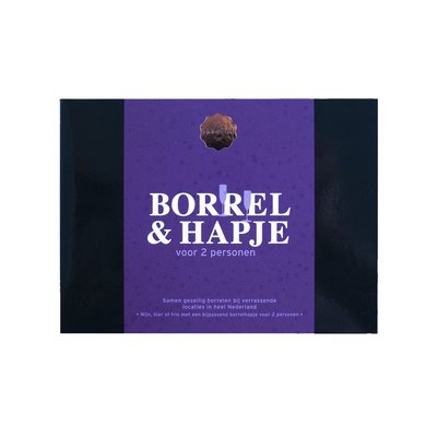 borrel en hapje voor 2