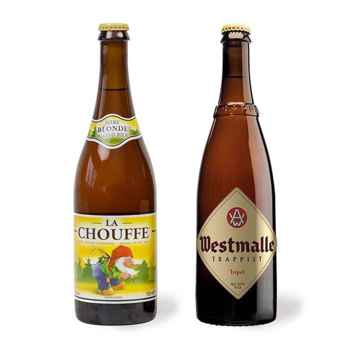 Westmalle Tripel en La Chouffe | 1500 ml