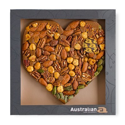 Australian Hart | Melkchocolade & noten | 220g