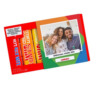Tony’s Chocolonely | Proeverijtje | Voor jou met eigen foto en naam | 288g