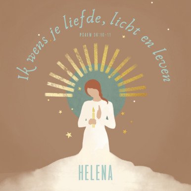 Greetz | Kerstkaart | Liefde, licht en leven