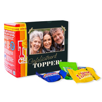 Tony's Chocolonely | Tiny Tony's | Gefeliciteerd met eigen foto | 200g