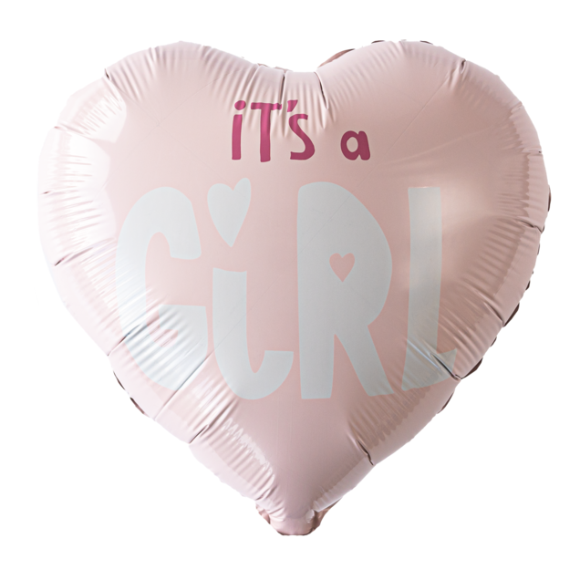 Ballon | Hart | It's a girl 