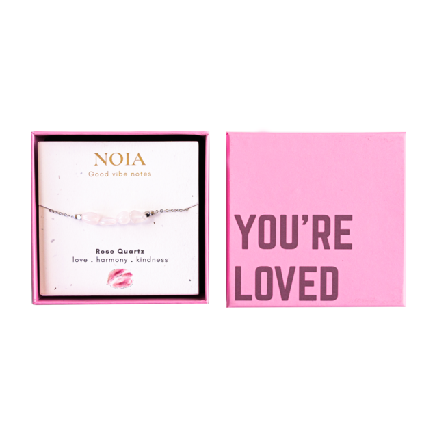 Noia Jewellery | armband | rozenkwarts