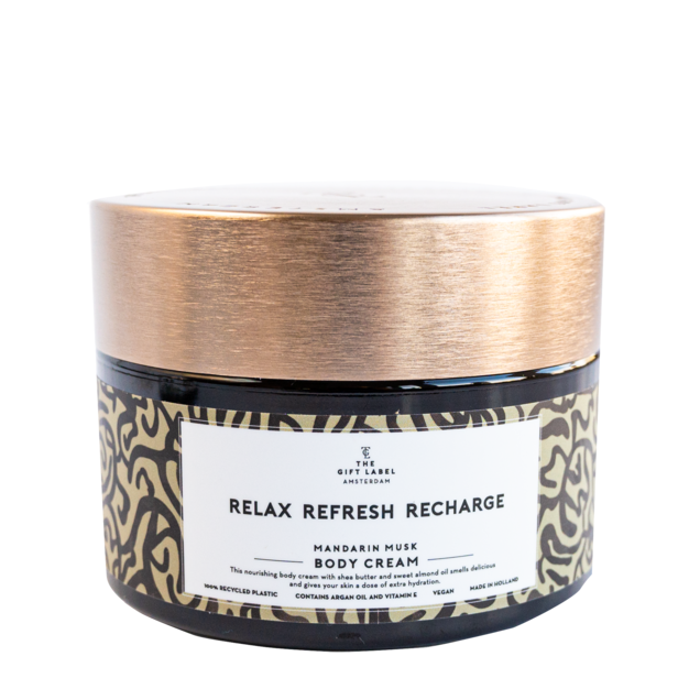 The Gift Label | Body Cream Relax Refresh Recharge