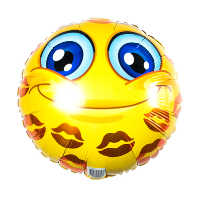 Ballon | Smiley | Kusjes