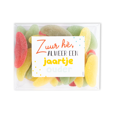 Brievenbussnoep | Zure bommen | 250 gr