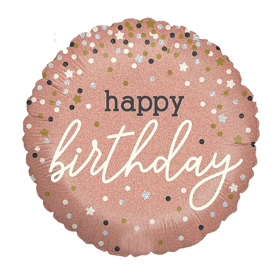 Ballon | Confetti | Happy birthday