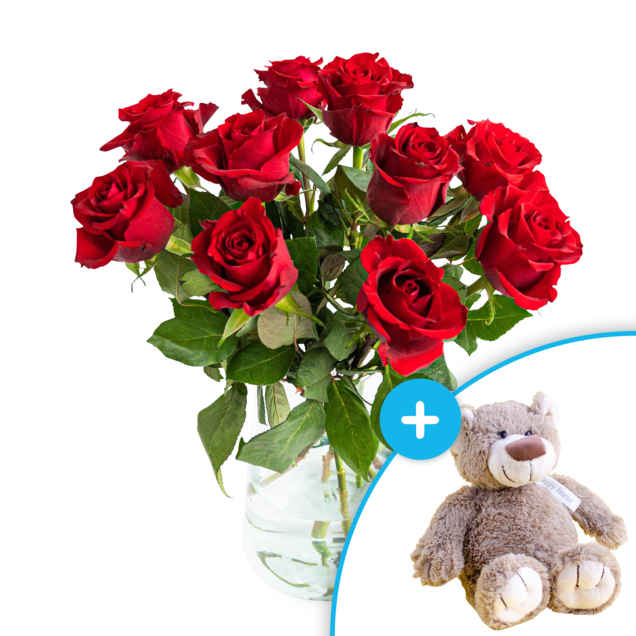 Happy Horse Bear Bella + Boeket Liefdevol