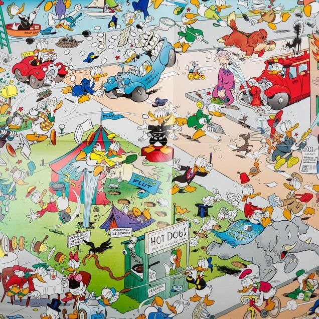 Puzzel Donald Duck 1000 stukjes Greetz