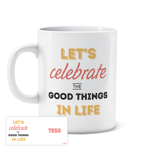Mok - Celebrate - met eigen naam