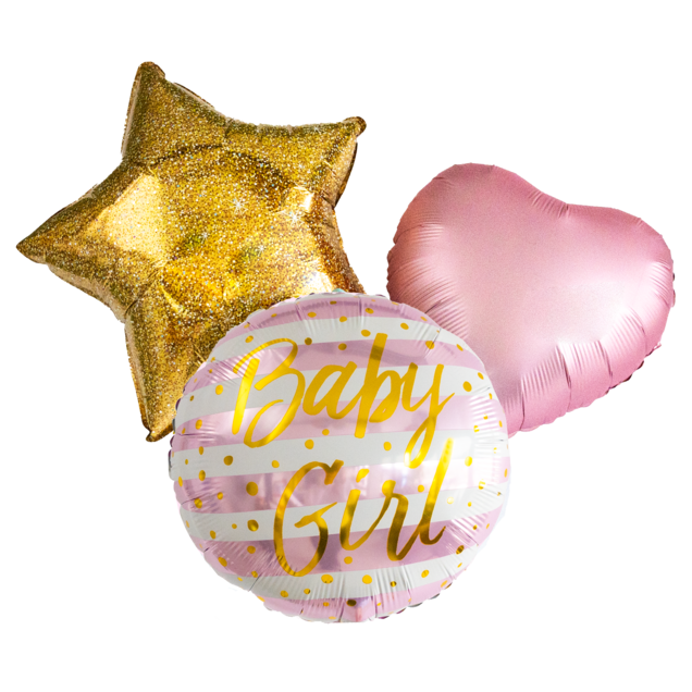 Ballonnen tros | 'Baby Girl'
