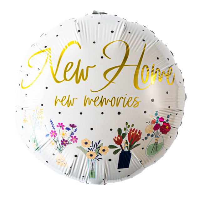 Ballon | Bloemen | New home