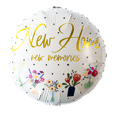 Ballon | Bloemen | New home