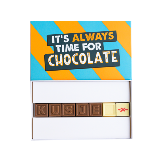 Chocolade telegram | Kusje | 67g