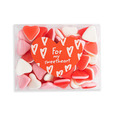 Brievenbussnoep | Hartjes 'sweetheart' | 250 gr