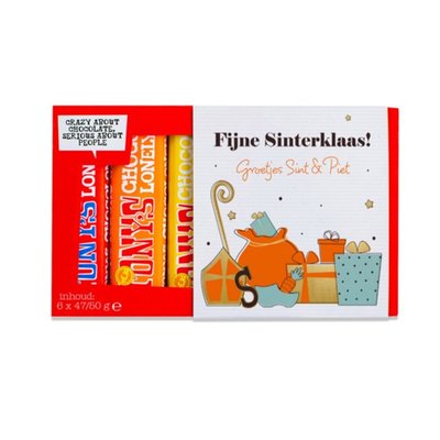 Tony’s Chocolonely | Proeverijtje | Sinterklaas met eigen naam | 300g