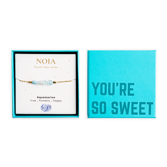 Noia Jewellery | armband | Agaat | Gold