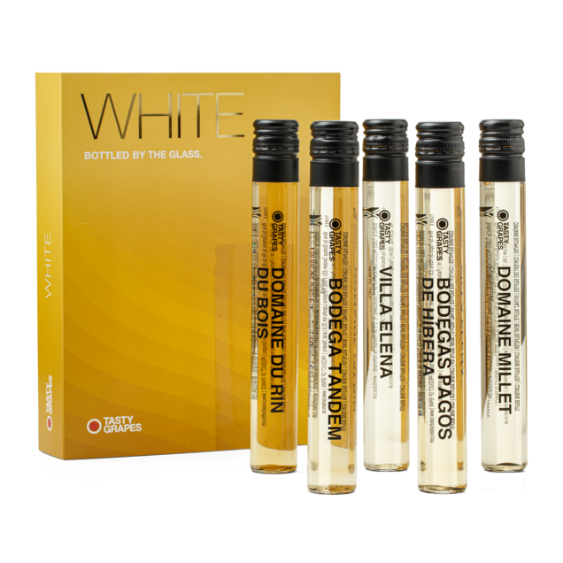 Tasty Grapes - Wijnproeverij Wit - 5x 100 ml