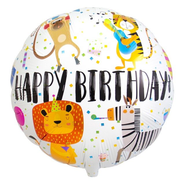 Ballon dieren 'Happy Birthday'