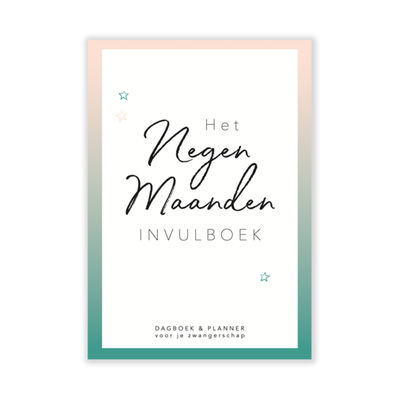 Het negen maanden invulboek