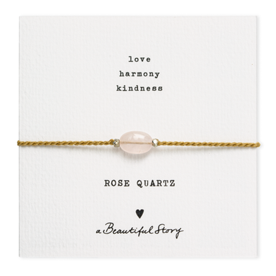 A Beautiful Story | Armband | Rozenkwarts