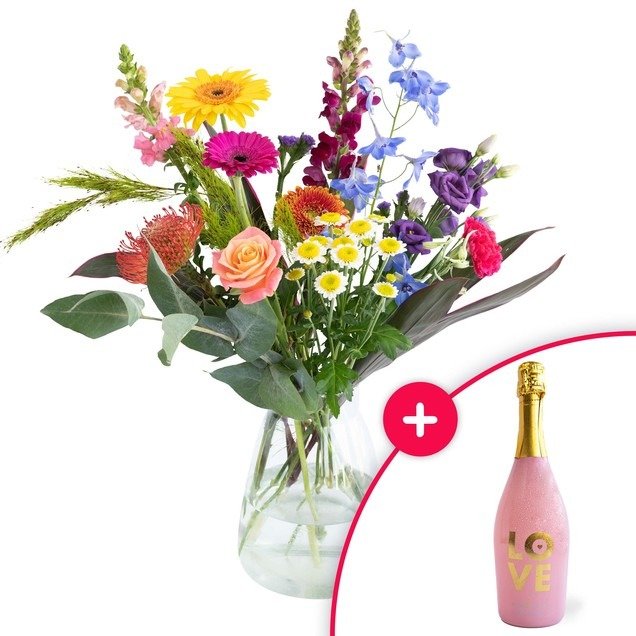 Boeket Stralend + Il Miogusto 'Love'