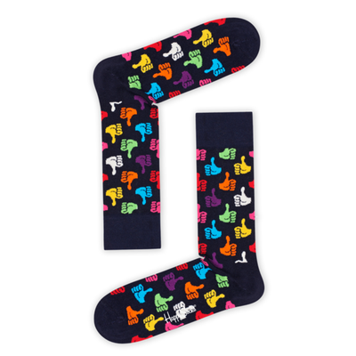 Happy Socks | 1 paar | Duimen | maat 41 - 46