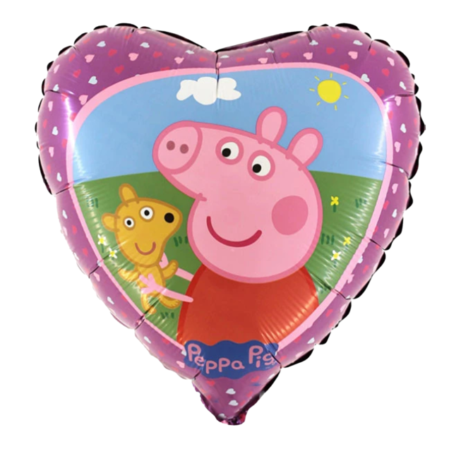 Ballon Peppa Pig & Teddy