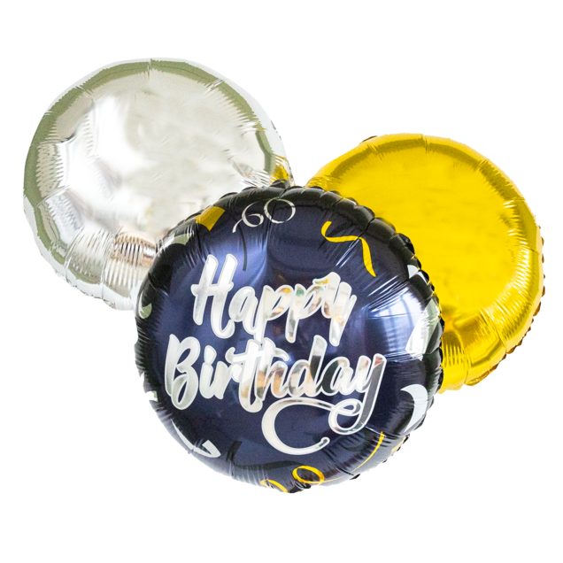 Ballonnen tros | 'Happy Birthday'