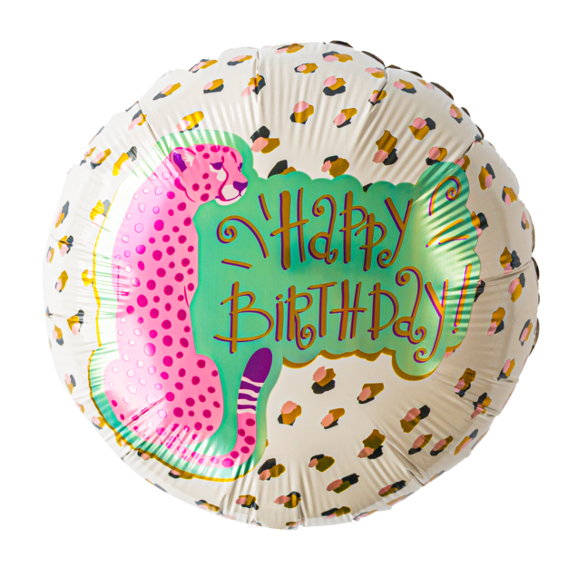Ballon Verjaardag panter
