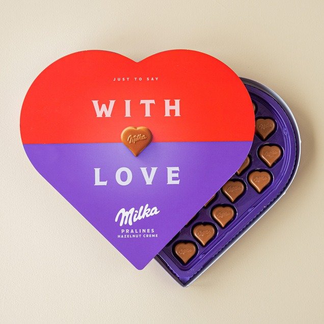 Milka Hart | Melkchocolade