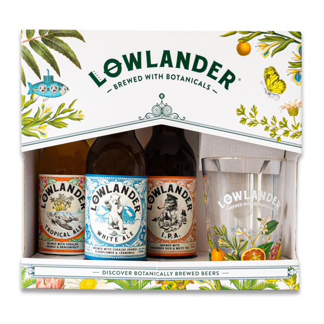 Lowlander | Bierpakket | Incl glas | 3x 33cl