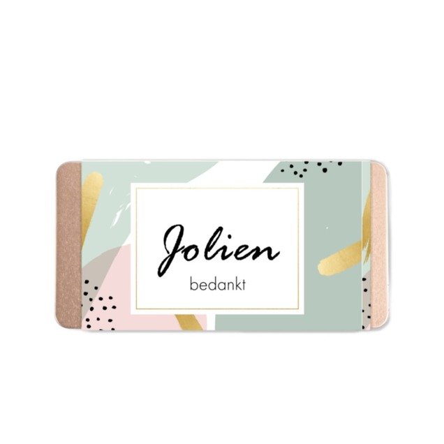 Australian bonbons | assorti | Bedankt + Naam en Tekst