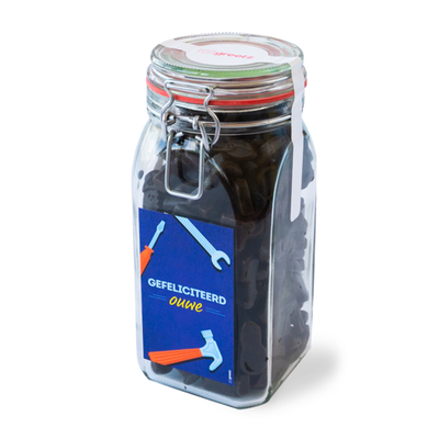 Snoeppot Gereedschapsdrop | 0,9 kg