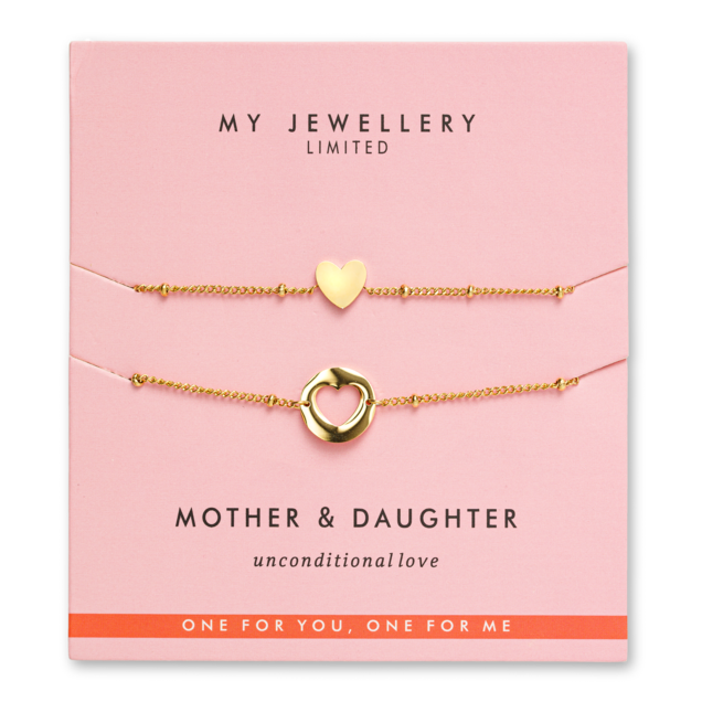 My Jewellery | armband moeder dochter | goudkleurig