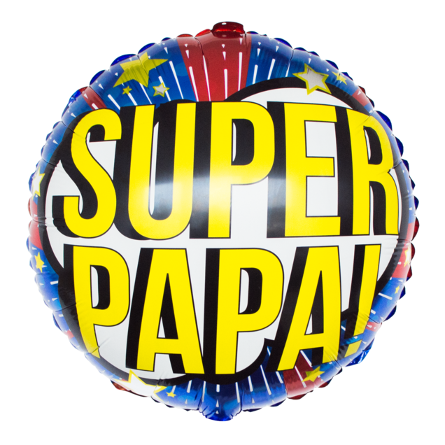 Ballon 'Super papa'