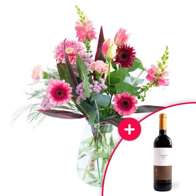 aanval Regulatie Piepen 25x de mooiste Valentijn bloemen + cadeau per post sturen (zelfs vandaag!)