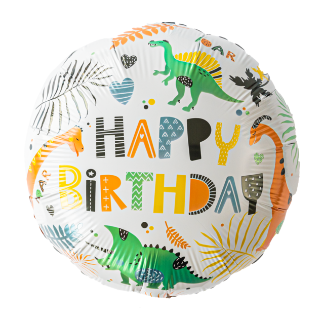 Ballon | Dino | Happy Birthday