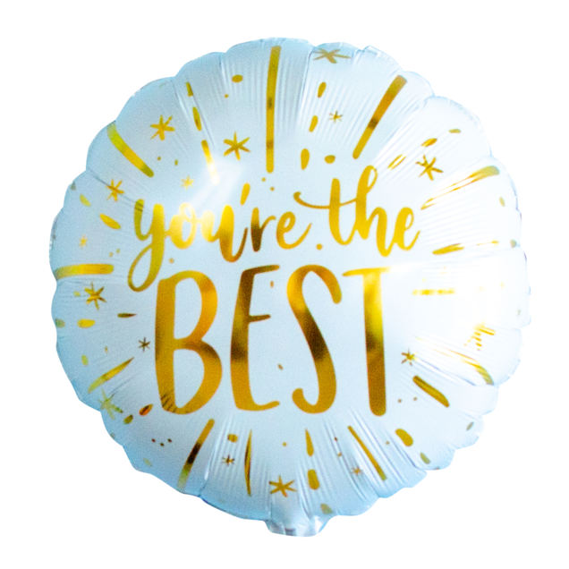 Ballon 'You're the best'