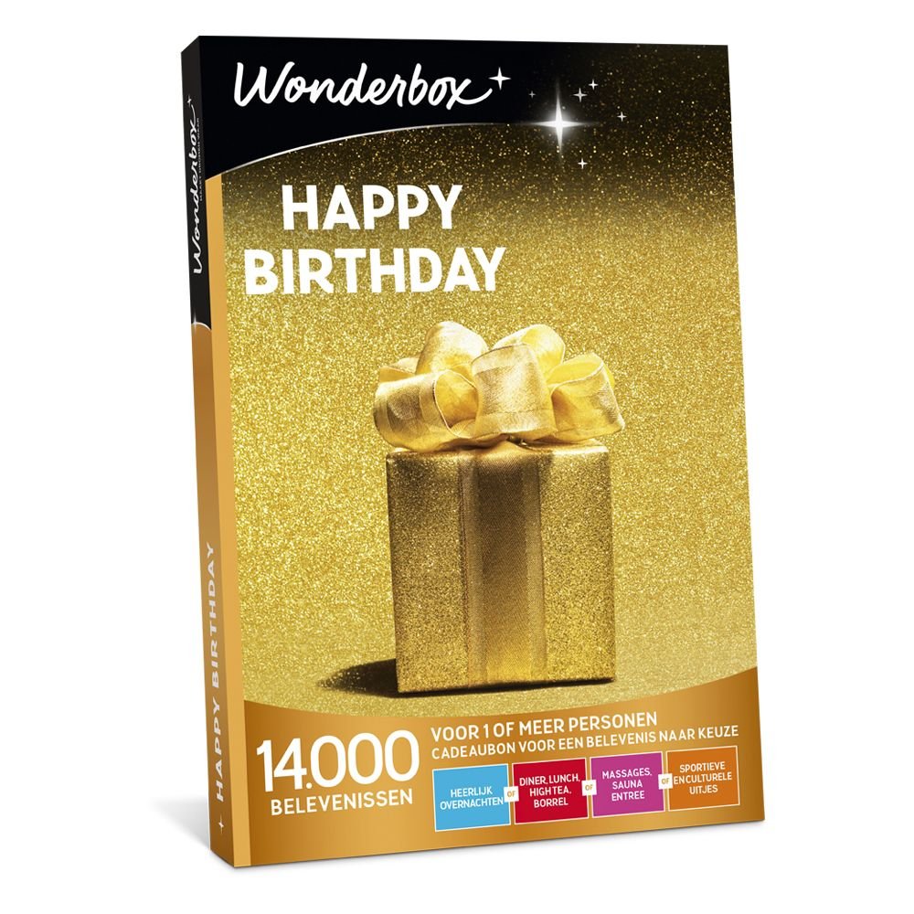 Wonderbox Happy Birthday