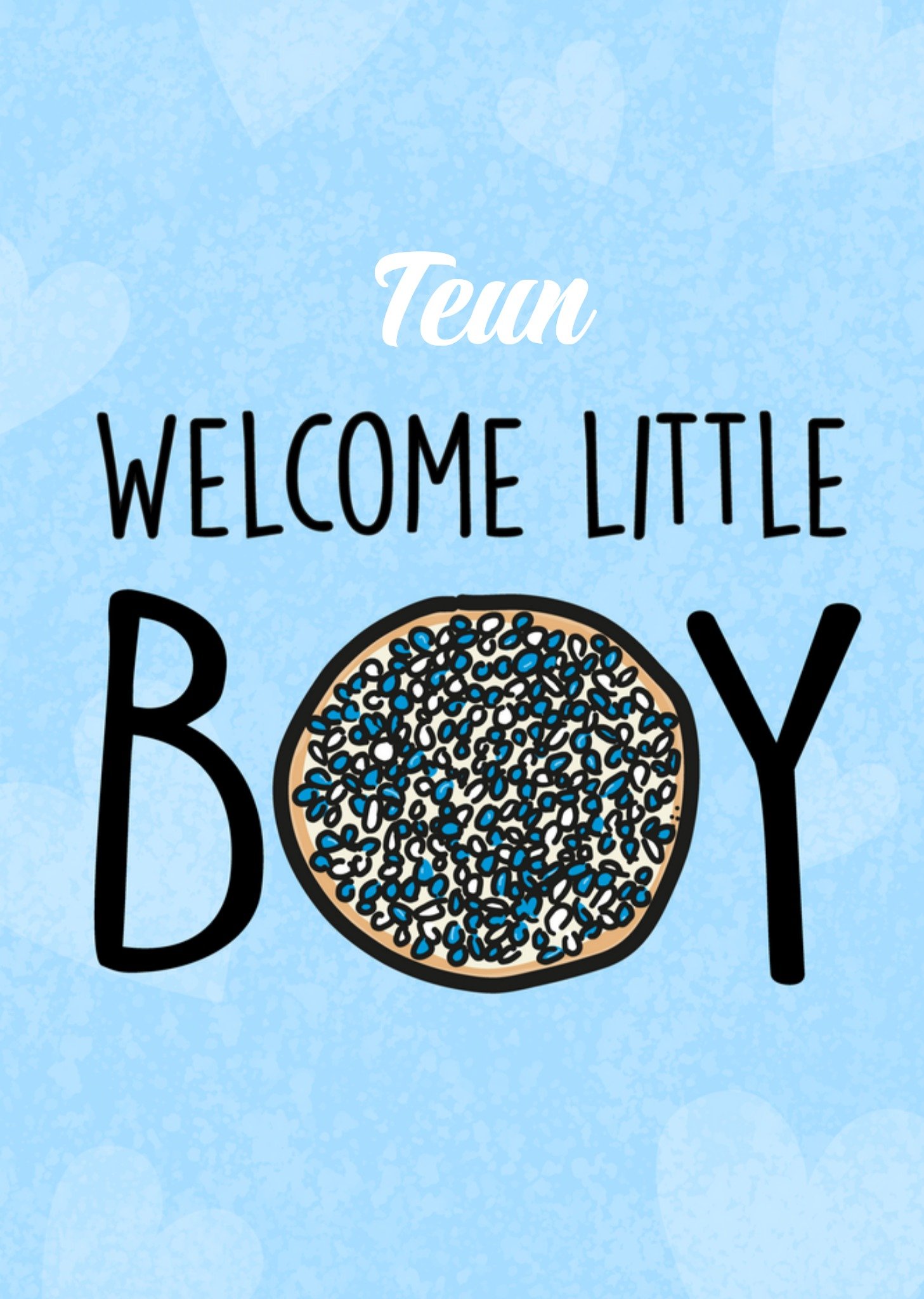 Liefs Jansje - Geboortekaart - Welcome Little Boy