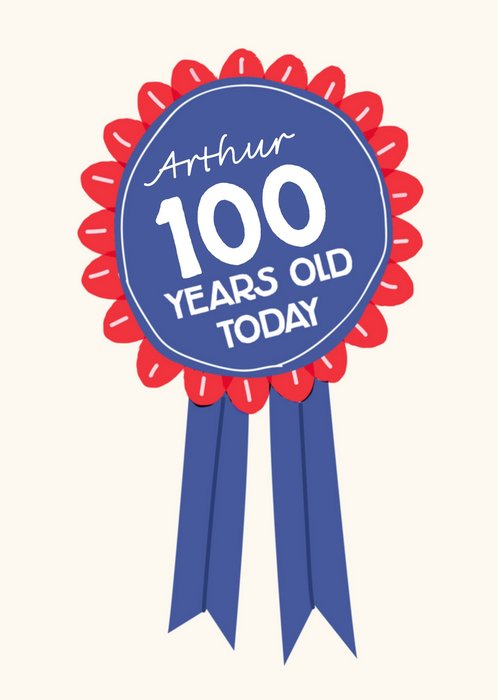 Greetz | Verjaardagskaart | vaantje 100 jaar