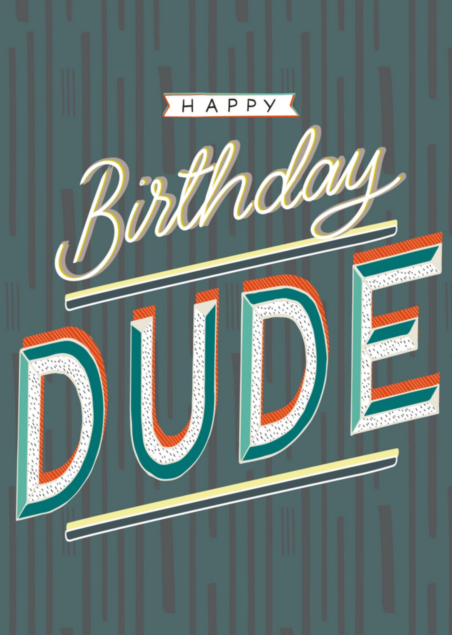 TMS - Verjaardagskaart - Dude