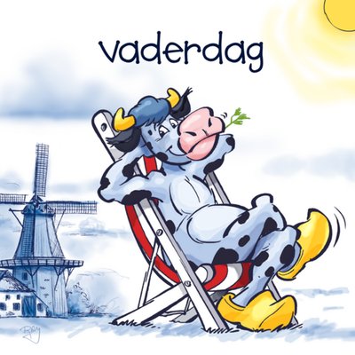 Old Dutch | Vaderdagkaart | koe