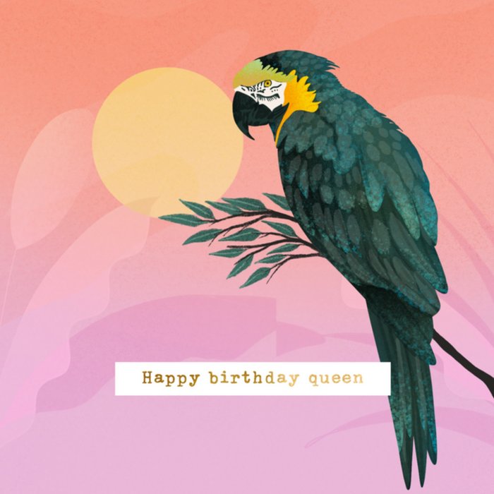 Greetz | Verjaardagskaart | Queen | Illustratie