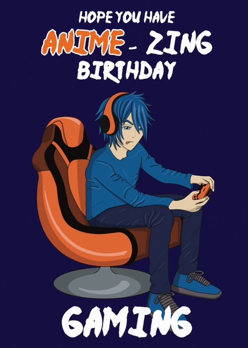 Cupsie's | Verjaardagskaart | Anime-zing | Gamen